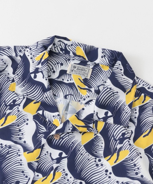 Avanti（アヴァンティ）の「『別注』AVANTI×Sonny Label　アロハショートスリーブシャツ（シャツ/ブラウス・メンズ・ブラウン系その他/ホワイト系その他/ブルー系その他・MEDIUM/LARGE）」の19枚目の写真