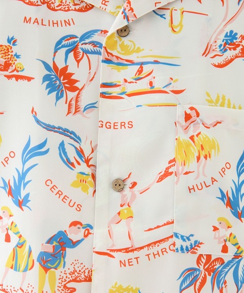 Avanti（アヴァンティ）の「『別注』AVANTI×Sonny Label　アロハショートスリーブシャツ（シャツ/ブラウス・メンズ・ブラウン系その他/ホワイト系その他/ブルー系その他・MEDIUM/LARGE）」の14枚目の写真