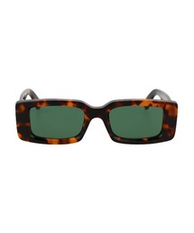 off-white サングラス Off-White Eyewear オフホワイト ロゴ サングラス | ブラック