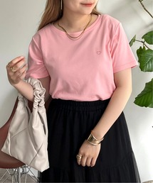prose verse | ハート刺繍Tシャツ(Tシャツ/カットソー)