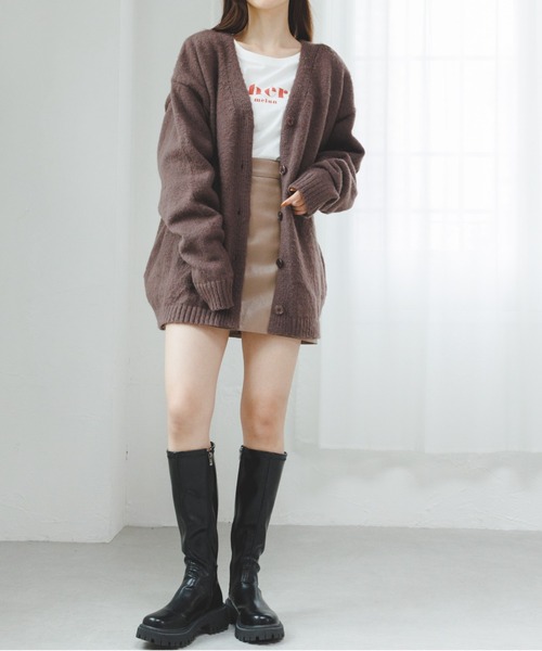 Ada.(エイダ)の「ロゴプリントロンTee(Tシャツ/カットソー・レディース・グレー/オフホワイト/ブラック/グレイッシュベージュ・FREE)」の14枚目の写真
