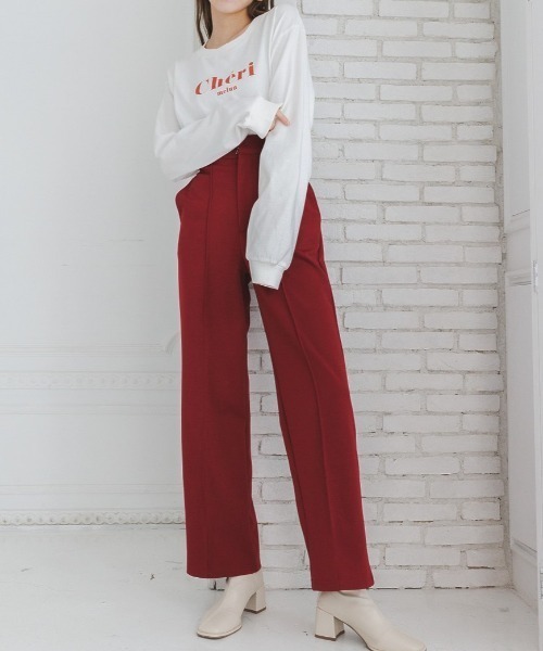 Ada.(エイダ)の「ロゴプリントロンTee(Tシャツ/カットソー・レディース・グレー/オフホワイト/ブラック/グレイッシュベージュ・FREE)」の10枚目の写真