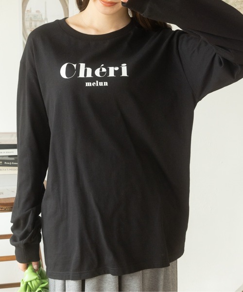 Ada.(エイダ)の「ロゴプリントロンTee(Tシャツ/カットソー・レディース・グレー/オフホワイト/ブラック/グレイッシュベージュ・FREE)」の19枚目の写真
