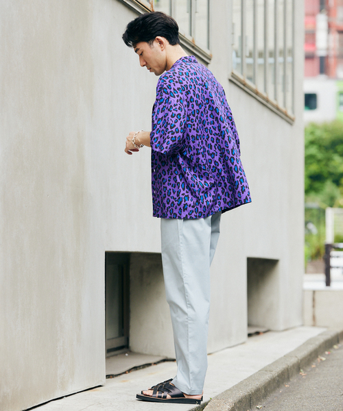 JOURNAL STANDARD relume(ジャーナルスタンダード レリューム)の「CALIFORNIA ライトシェフスラブパンツ(チノパンツ・メンズ・スミクロ/アイボリー/ベージュ系その他/ライトグリーン/サックスブルー・SMALL/MEDIUM/LARGE)」の11枚目の写真