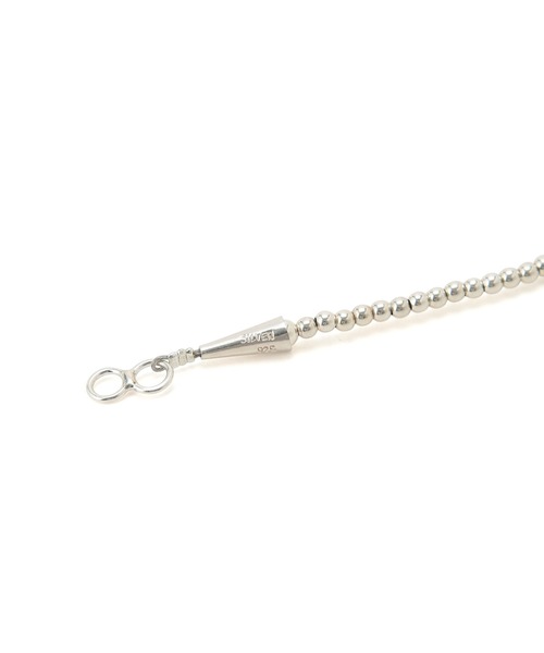 SALON adam et rope'（サロン アダム エ ロペ）の「【ERICKA NICOLAS BEGAY】ナバホパールネックレス 3mm45cm（ネックレス・レディース・シルバー・FREE）」の5枚目の写真