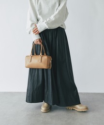 RIVE DROITE | レザーライクギャザースカート(スカート)