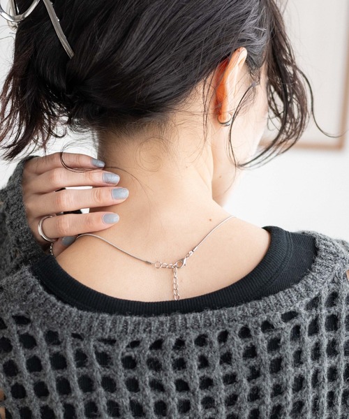 WEGO（ウィゴー）の「WEGO/ビッグメッシュニットプルオーバー（ニット/セーター・レディース・グリーン/オフホワイト/ブラック/ブルー・FREE）」の14枚目の写真