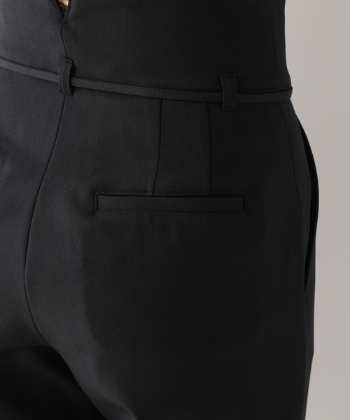 La TOTALITE（ラトータリテ）の「ウエストリボンパンツ（スラックス・レディース・グレー/ベージュ/カーキ/ブラック・38/36）」の11枚目の写真