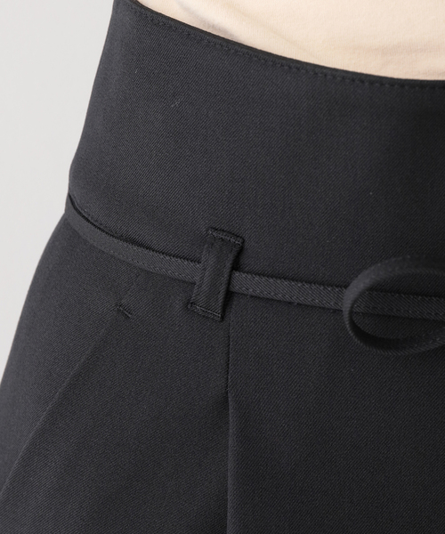 La TOTALITE（ラトータリテ）の「ウエストリボンパンツ（スラックス・レディース・グレー/ベージュ/カーキ/ブラック・38/36）」の14枚目の写真