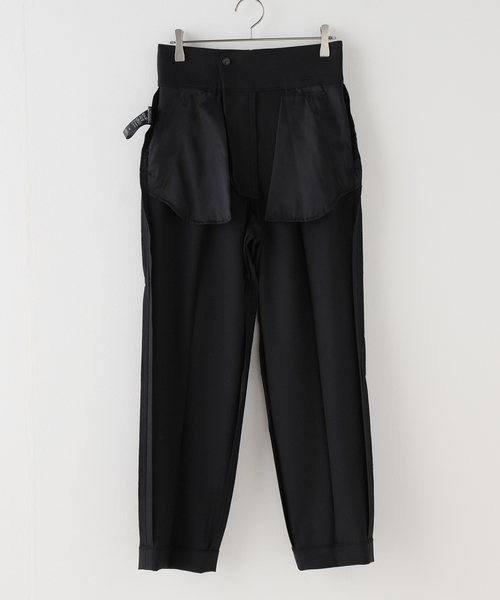 La TOTALITE（ラトータリテ）の「ウエストリボンパンツ（スラックス・レディース・グレー/ベージュ/カーキ/ブラック・38/36）」の17枚目の写真