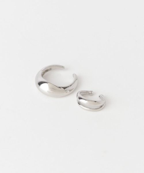 URBAN RESEARCH DOORS(アーバンリサーチドアーズ)の「2SETイヤカフ(イヤーカフ・レディース・シルバー/ゴールド・-)」の3枚目の写真
