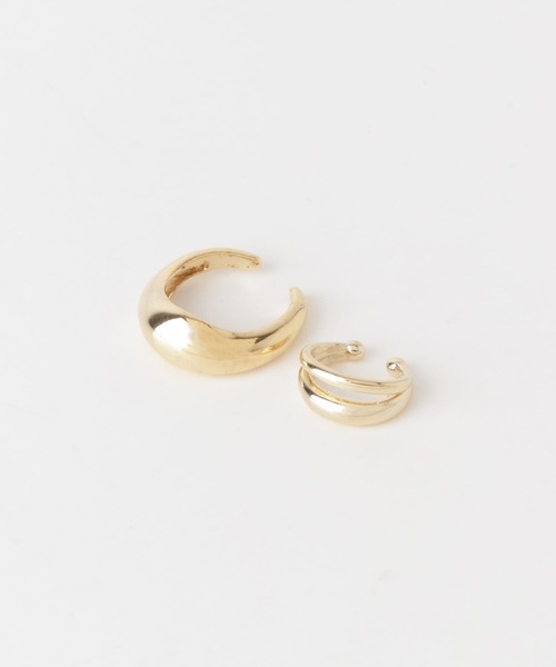 URBAN RESEARCH DOORS(アーバンリサーチドアーズ)の「2SETイヤカフ(イヤーカフ・レディース・シルバー/ゴールド・-)」の4枚目の写真