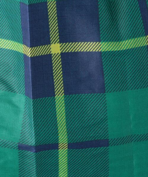 BAGGU（バグー）の「＜BAGGU＞タータンチェック ポケッタブルバッグ /BABY 日本限定モデル（エコバッグ/サブバッグ・レディース・ケリーグリーン/レッド・FREE）」の10枚目の写真