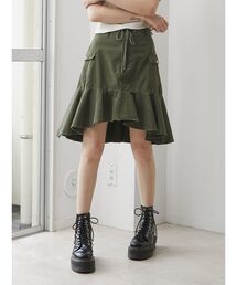 jouetie | アシメヘムミドルスカート(スカート)