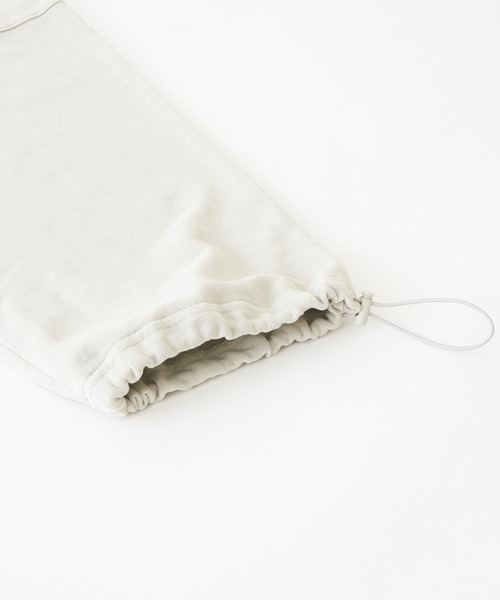 CUBE SUGAR（キューブシュガー）の「WEB限定ピグメント加工スウェットカーゴパンツ（カーゴパンツ・レディース・チャコールグレー/カーキ/グレイッシュベージュ・M）」の18枚目の写真