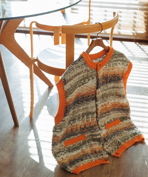 【ぬち 】ADAM ET ROPE' ルーズシルエット フロント オープン WEB限定】《ADAM ET ROPE' HOMME × Yuki Kawahara》ルーズ