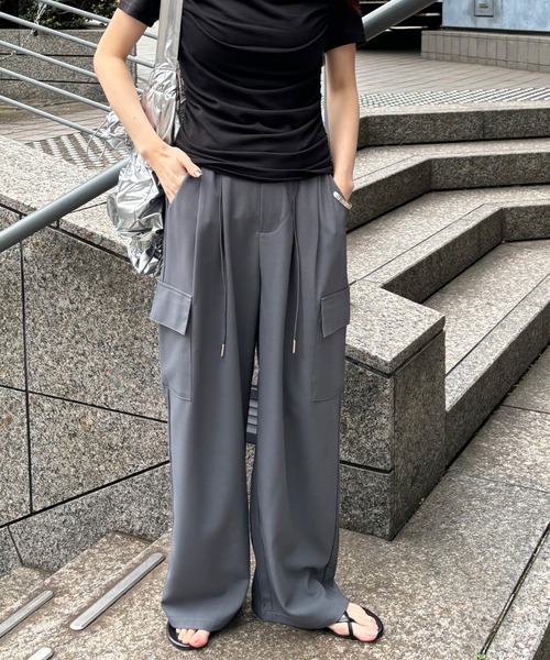 楽天市場】【半額クーポン対象】ドロストカーゴパンツ ボトムス