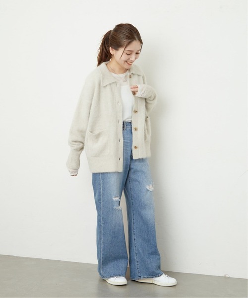 セール】《追加4》12.5ozルーズデニムパンツ（デニムパンツ
