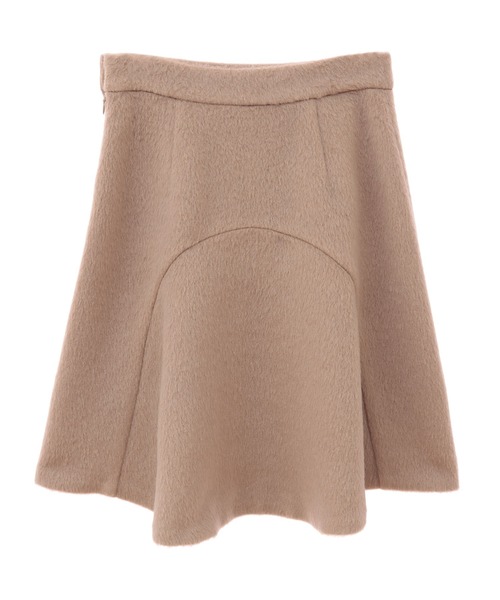 31 Sons de mode(トランテアン ソン ドゥ モード)の「シャギーバックフレアミニスカート(スカート・レディース・ブラック/ベージュ/ピンク・38/36)」の18枚目の写真