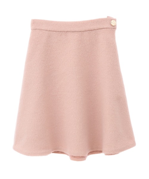 31 Sons de mode(トランテアン ソン ドゥ モード)の「シャギーバックフレアミニスカート(スカート・レディース・ブラック/ベージュ/ピンク・38/36)」の20枚目の写真