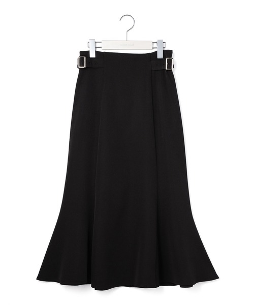 LAISSE PASSE（レッセパッセ）の「サイドベルトマーメイドスカート（スカート・レディース・ブラック/ベージュ・SMALL/MEDIUM）」の8枚目の写真