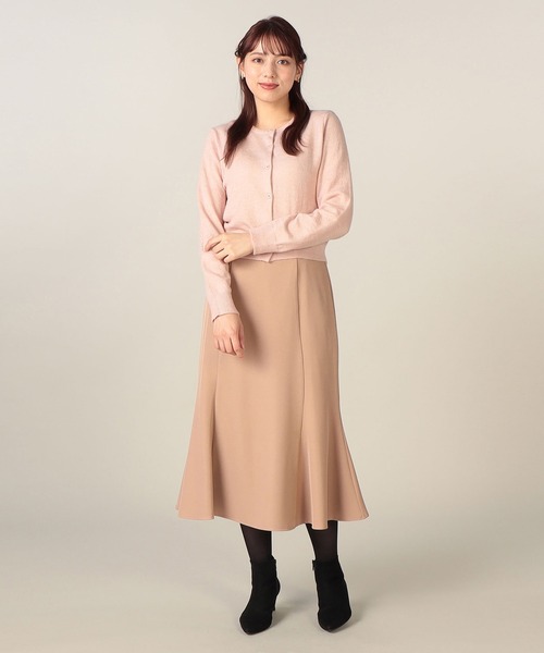 LAISSE PASSE（レッセパッセ）の「サイドベルトマーメイドスカート（スカート・レディース・ブラック/ベージュ・SMALL/MEDIUM）」の3枚目の写真