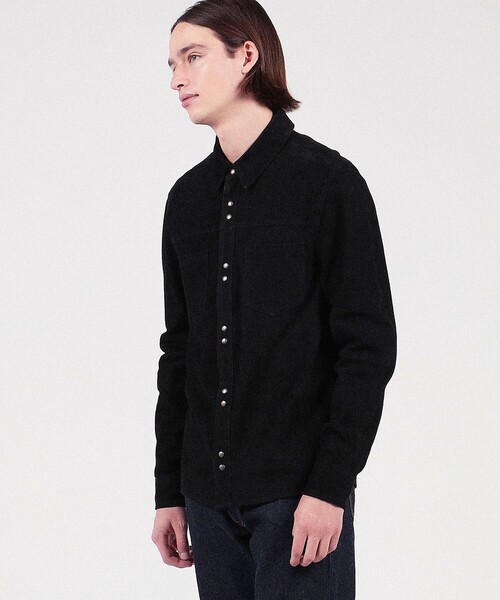 IENA ゴートスエードシャツブルゾン セール】 GIORGIO BRATO ゴートスエード シャツブルゾン