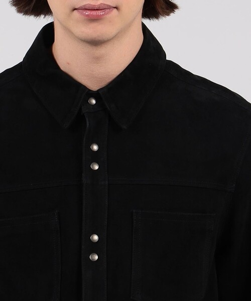 IENA ゴートスエードシャツブルゾン セール】 GIORGIO BRATO ゴートスエード シャツブルゾン