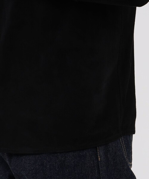 セール】GIORGIO BRATO ゴートスエード シャツブルゾン