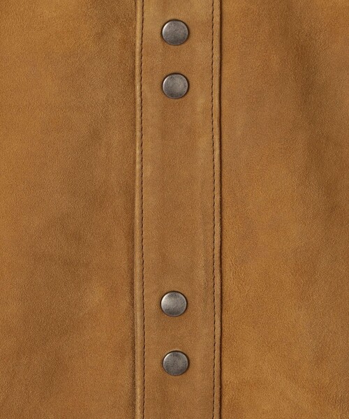 セール】GIORGIO BRATO ゴートスエード シャツブルゾン（ブルゾン