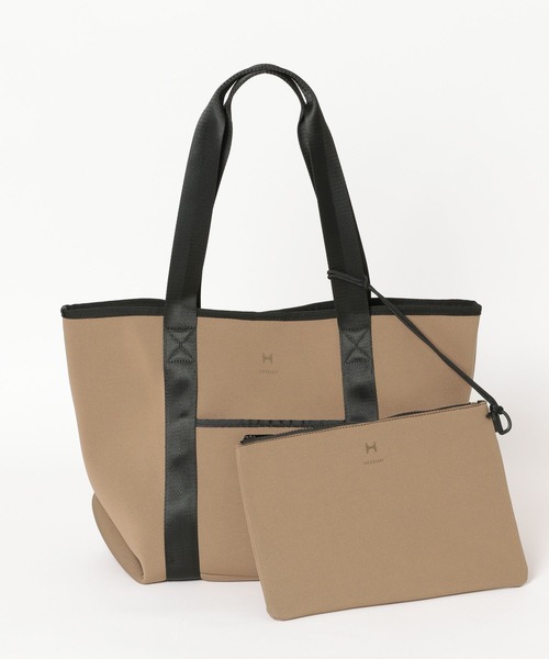 HEREIAM（ヘレイアム）の「【HEREIAM】スポーティＷロゴトート（トートバッグ・レディース・ブラック/カーキ/ブルー/アイボリー・FREE）」の10枚目の写真