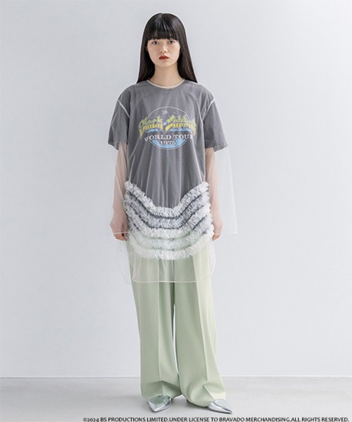 yuw（ユウ）の「ＢｌａｃｋＳａｂｂａｔｈ　Ｔｅｅ　989843（Tシャツ/カットソー・レディース・ブラック・FREE）」の6枚目の写真