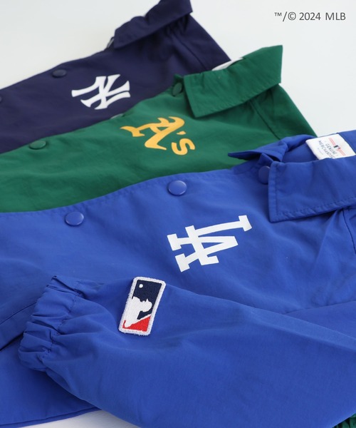 MLBナイロンコーチジャケット