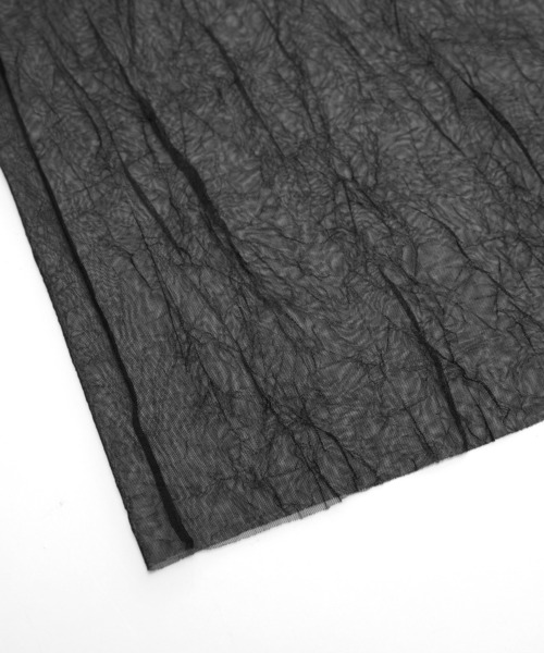 JNBY(ジェーエヌビーワイ)の「Washed Sheer Top(Tシャツ/カットソー・レディース・ベージュ/ブラック・36/38/40)」の14枚目の写真