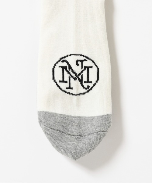 MAGIC NUMBER（マジック ナンバー）の「【MAGIC NUMBER】LOGO SOCKS（ソックス/靴下・メンズ・ホワイト×グリーン/ブラック系その他/ホワイト×ピンク/ホワイト×ブラック・FREE）」の7枚目の写真
