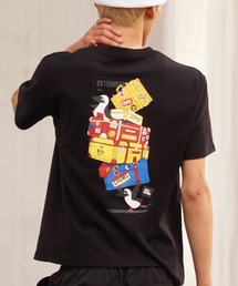 CHUMS | CHUMS/チャムス 半袖Tシャツ/プリントTee トラベル ユニセックス/ファミリー CH01-2371(Tシャツ/カットソー)