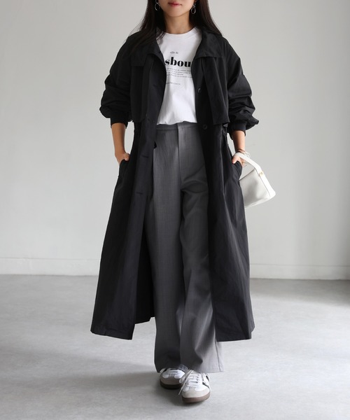 Riberry（リベリー）の「スタンドカラードロストナイロントレンチ