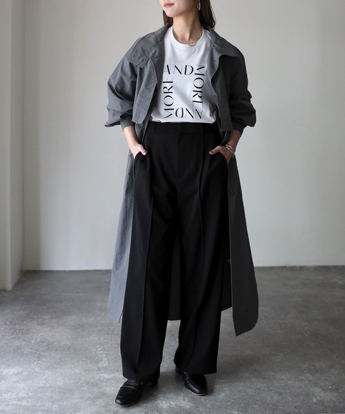 Riberry（リベリー）の「スタンドカラードロストナイロントレンチ