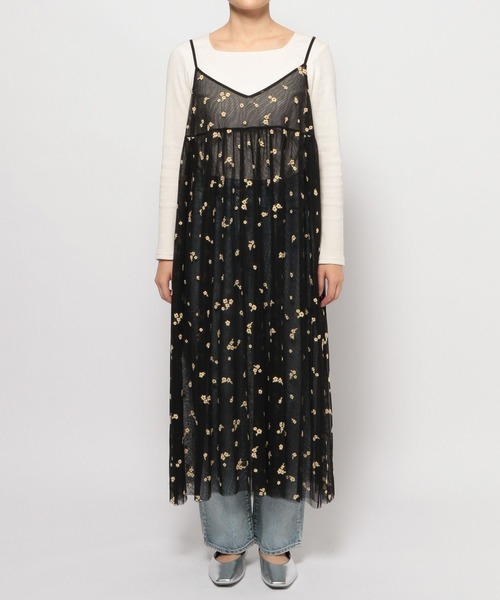 LOWRYS FARM（ローリーズファーム）の「チュールキャミワンピースガラ 103265（ワンピース・レディース・その他・ONE SIZE）」の7枚目の写真