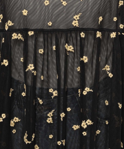 LOWRYS FARM（ローリーズファーム）の「チュールキャミワンピースガラ 103265（ワンピース・レディース・その他・ONE SIZE）」の14枚目の写真