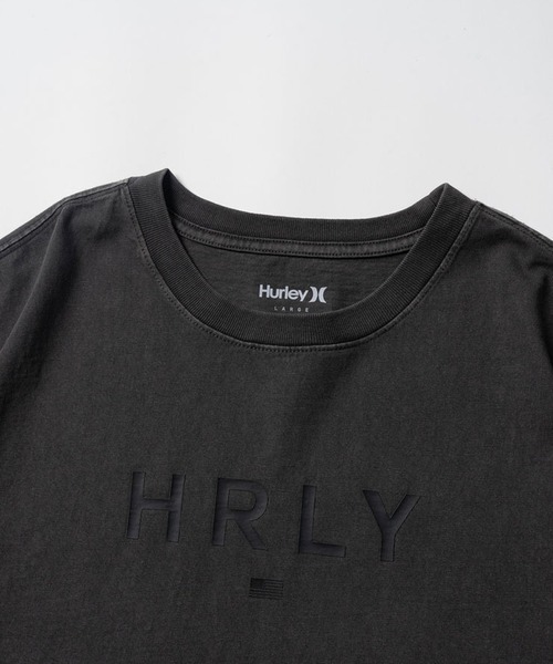Hurley (ハーレー)の「Hurley/ハーレー Tシャツ 半袖 ショート丈 クロップ丈 ロゴ プリント シンプル ヘビーウェイト WSS2421020(Tシャツ/カットソー・レディース・ホワイト/ダークブラウン/チャコールグレー・M)」の17枚目の写真