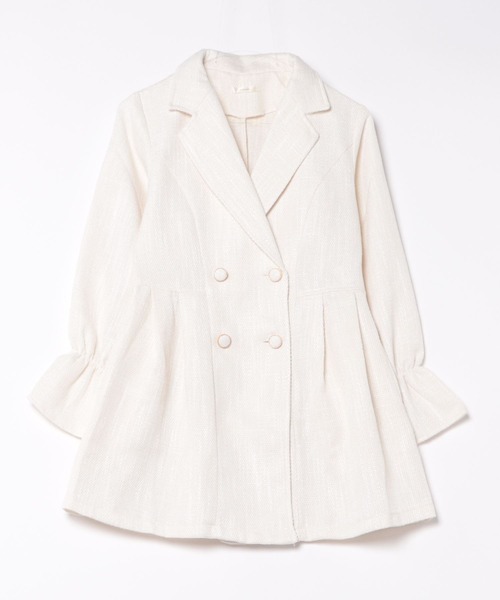 ☘️25新作 ♡ Aje アジュ 白ミニワンピース 新品♡　022 Jasmine新作 バック開きセクシーミニ丈ニットワンピース 韓国