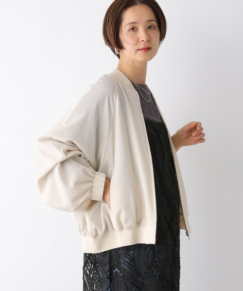 LEPSIM（レプシィム）の「UVリブネックブルゾン　991971（ブルゾン・レディース・ライトグレー/カーキ/ブラック/チャコールグレー・FREE）」の20枚目の写真