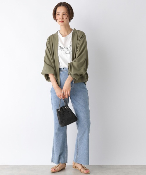 LEPSIM（レプシィム）の「UVリブネックブルゾン 991971（ブルゾン