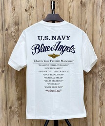 AVIREX | EMBROIDERED BLUE ANGELS 半袖Tシャツ(Tシャツ/カットソー)