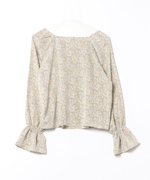 flower（フラワー）の「タックブルームブラウス（シャツ/ブラウス・レディース・パープル/イエロー・FREE）」の3枚目の写真