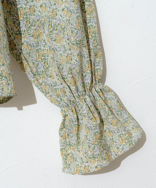 flower（フラワー）の「タックブルームブラウス（シャツ/ブラウス・レディース・パープル/イエロー・FREE）」の10枚目の写真