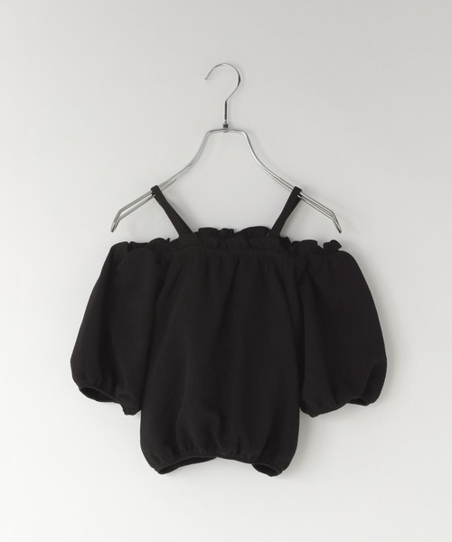 LOWRYS FARM（ローリーズファーム）の「【JUNIOR】SWIM パフセットアップ　 105957（水着・キッズ・ブラウン/グリーン/ブラック/ブルー・140cm/150cm）」の17枚目の写真