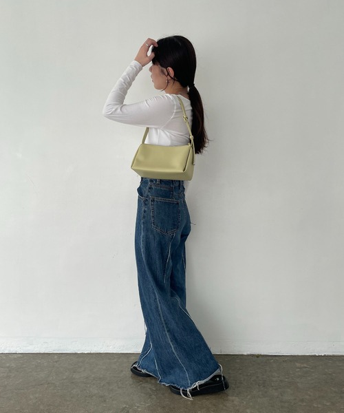 EFOLE（エフォル）の「【ZOZO限定】Oneshoulder bag / ワンショルダー バッグ（ショルダーバッグ・レディース・オフホワイト/ブラック/グリーン・FREE）」の13枚目の写真