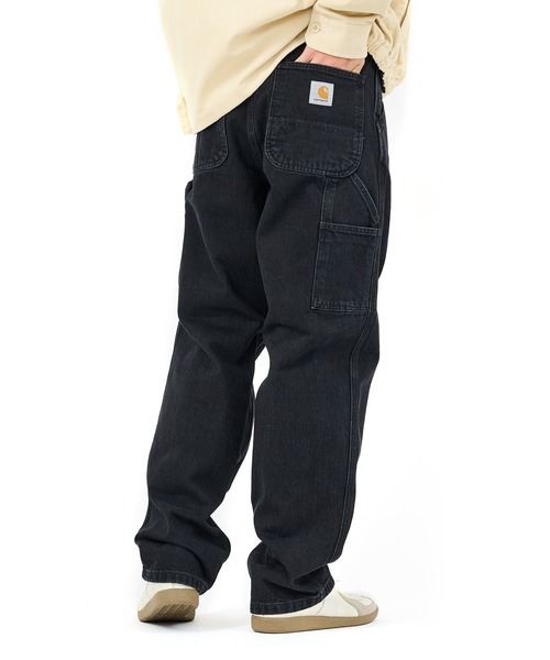 Carhartt WIP（カーハートダブリューアイピー）の「【Carhartt WIP】SINGLE KNEE PANT stoned bleached（その他パンツ・メンズ・ブルー/ブラック・34/32/30）」の15枚目の写真